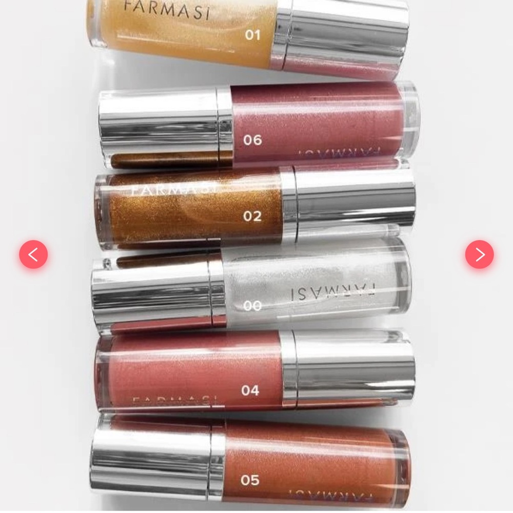 Farmasi Lip Gloss - Shimmering Peach - Picture 3 of 3